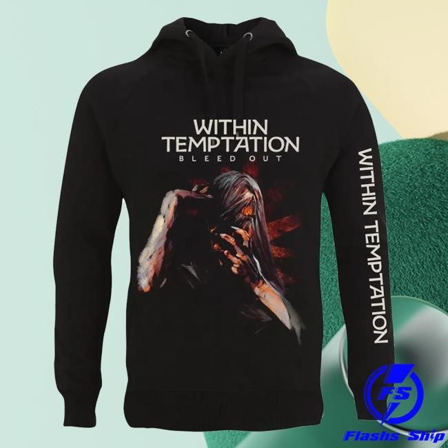 Within Temptation Merch Bleed Out - Unisex Hooded Top Hoodie