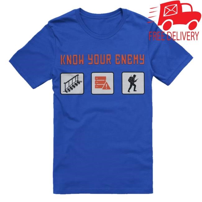 Trmz Know Your Enemy Survival Icons T Shirt