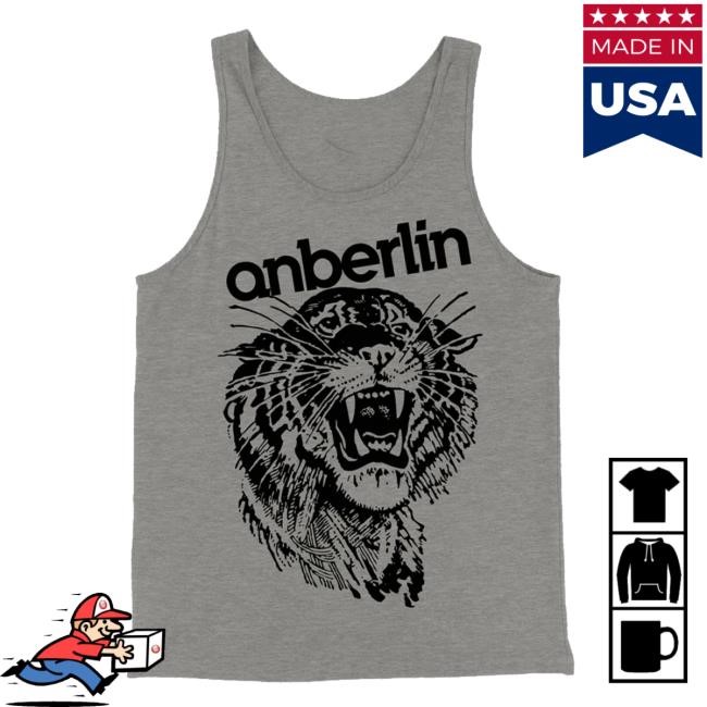 Anberlin Merch Anberlin Tiger Tank Top Funny Shirt