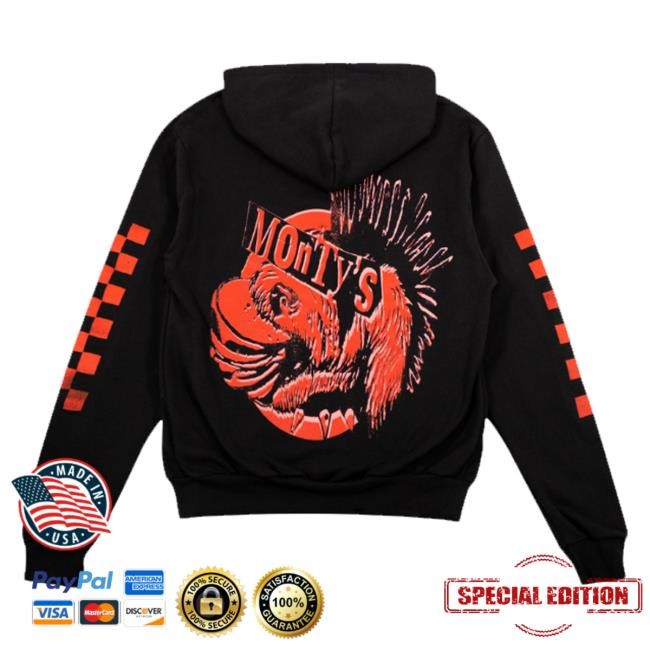 Limited Unclaimed Baggage Merch Store Mohawk Monty Shirts