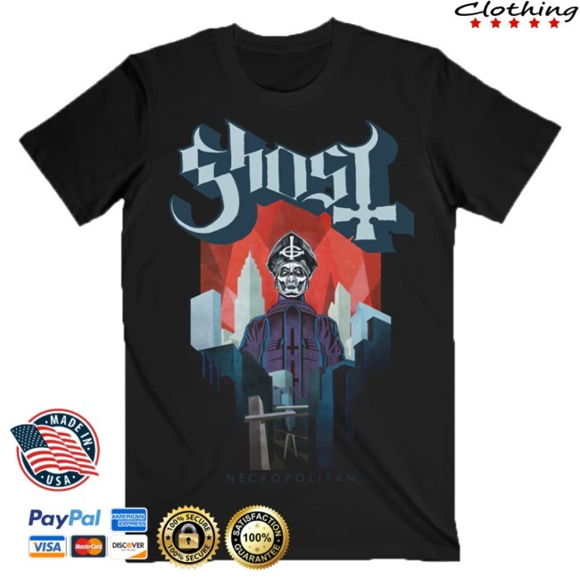 Official Ghost Store Merch Necropolitan Long Sleeve Shirt