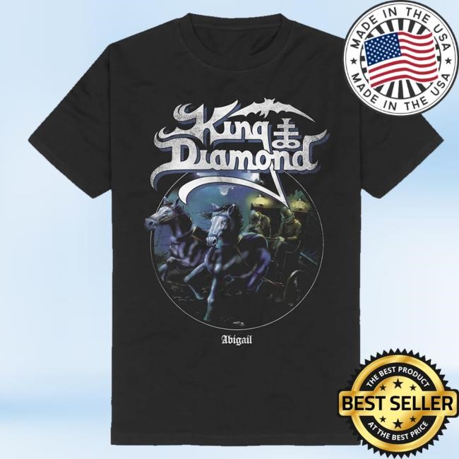Official King Diamond Official Shop Abigail Tracklist T-Shirt