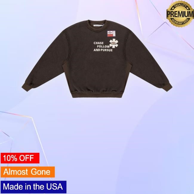 Palsportinggoods Store Cfa Inside Out Crewneck Deep Brown Crewneck Sweatshirt