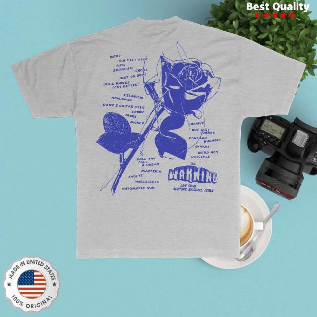 Official The Warning Band La Rosa Shirts
