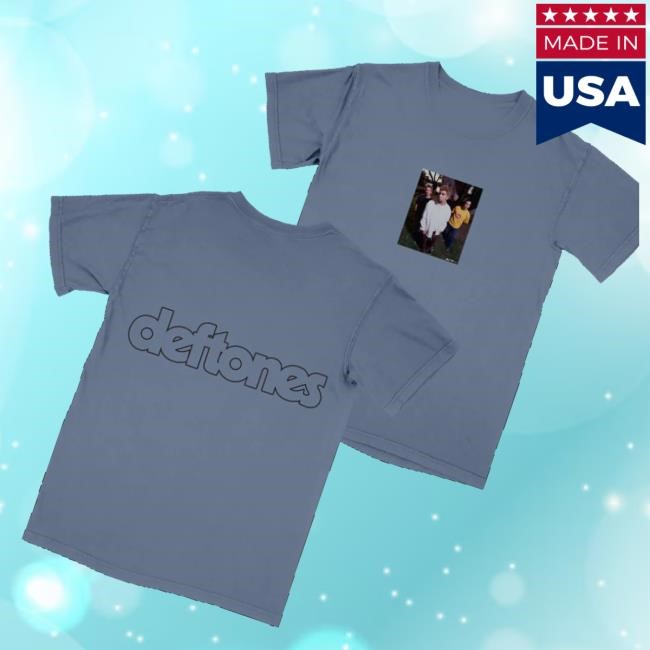 Deftones Merch Shop Band Photo Tee Shirt