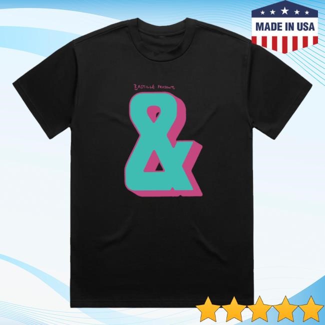 Bastille Merch Shop Bastille Ampersand Logo Black New Shirt