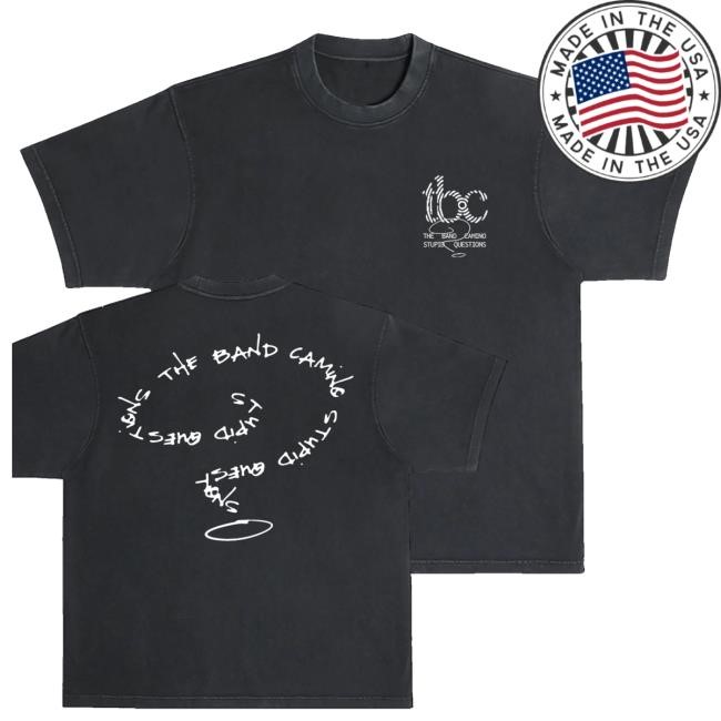 Official The Band Camino Merch Shop Store Stupid Questions Classic Shirt