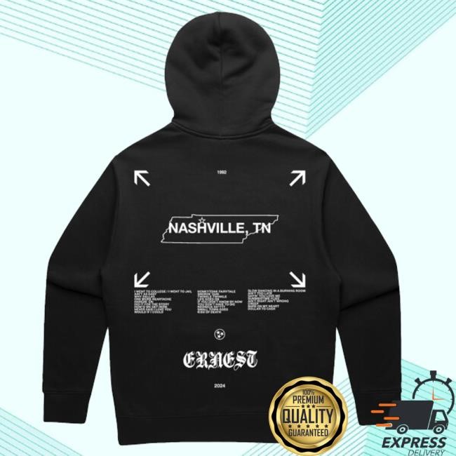 Official Ernest Official Merch Zip Long Sleeve Shirt