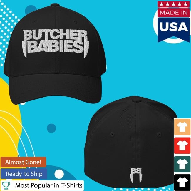 Butcher Babies Merch Bb Closed-Back new twill cap