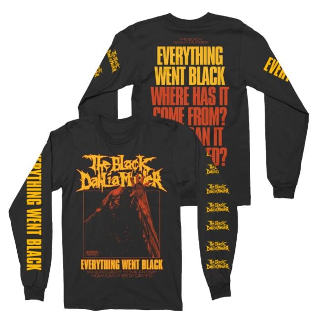 Official Nightshiftmerch The Black Dahlia Murder - Shield Demon (Sand On Black) Crewneck Sweatshirt