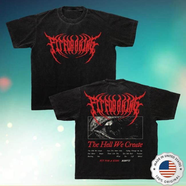 Fit For A King Merch The Hell We Create Sweater Black