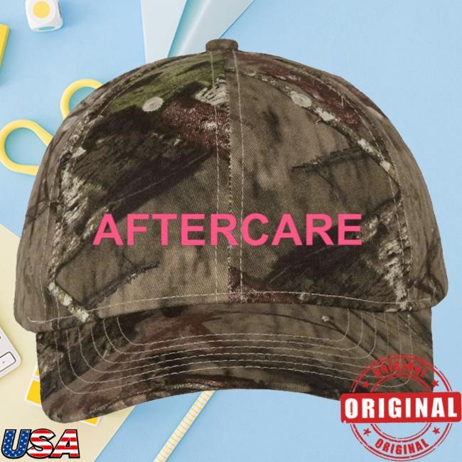 Official Nessa Barrett Merch Store Aftercare Camo new hat