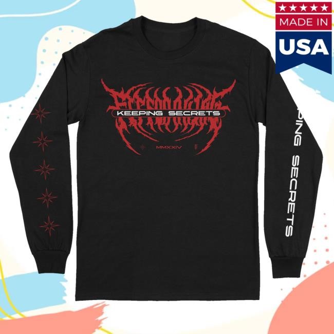 Fitforaking Band Merch Keeping Secrets T-Shirt, Hoodie, Tank Top, Sweater And Long Sleeve T-Shirt