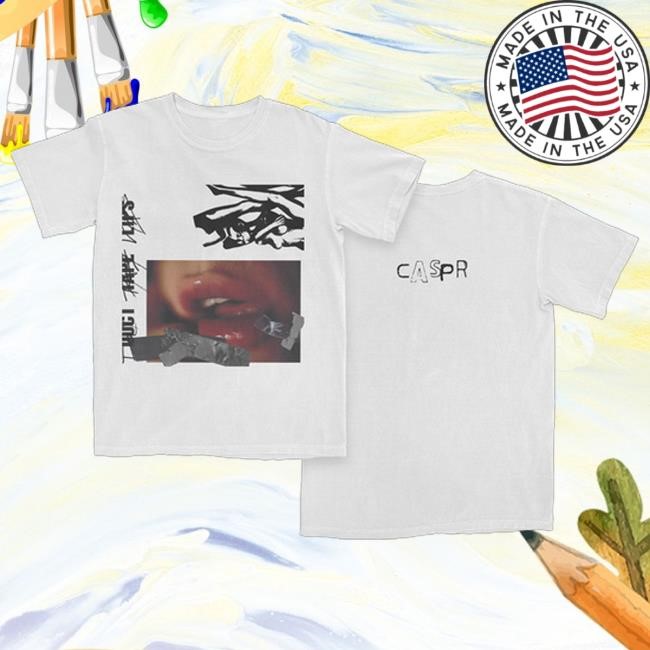 Iamcaspr Merch Duct Tape Lips Shirt