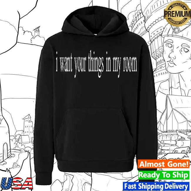 Trending Julia Wolf Merch Store In My Room Hooded Sweatshirt