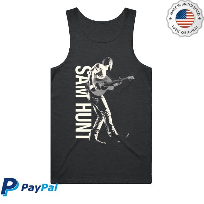 Samhuntofficialstore Sam Hunt On Stage Tank Top