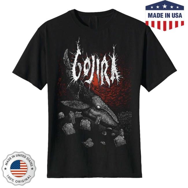 Rockabilia Store Gojira A Ghost In The Void By Dylan Garrett Smith Rockabilia Exclusive Tee