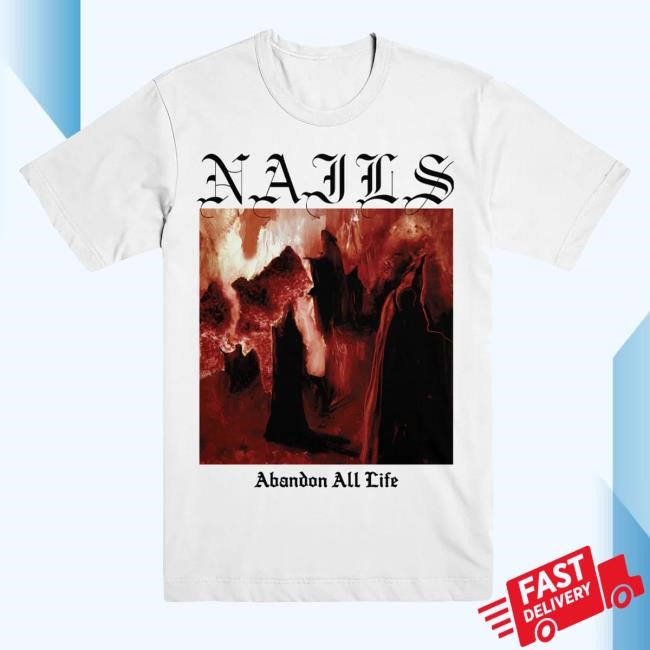 Evil Greed Merch Nails Abandon All Life Hoodie Sweatshirt