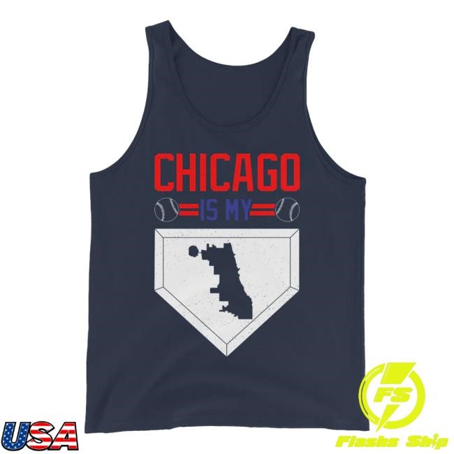 Merch Monger Chicago Is My Home Base Hoodie