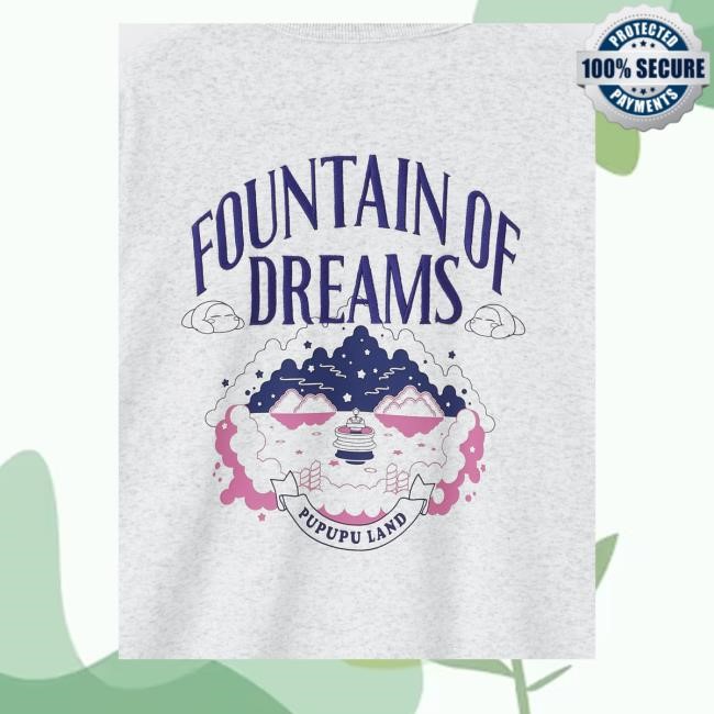 Official Gu Global Merch Kirby Fountain Of Dreams Pupupu Land T-Shirt, Hoodie, Tank Top, Sweater And Long Sleeve T-Shirt