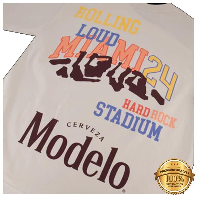 Rolling Loud Merch Rl X Modelo Miami 24 Loud Rooster Sweater