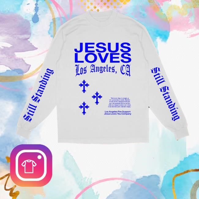Jesuslovesyou Merch Still Standing Psalm 46 Hoodie