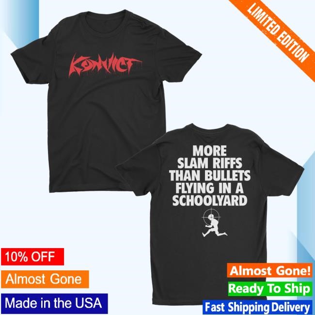 Night Shift Merch Konvict More Slam Hoodie Sweatshirt