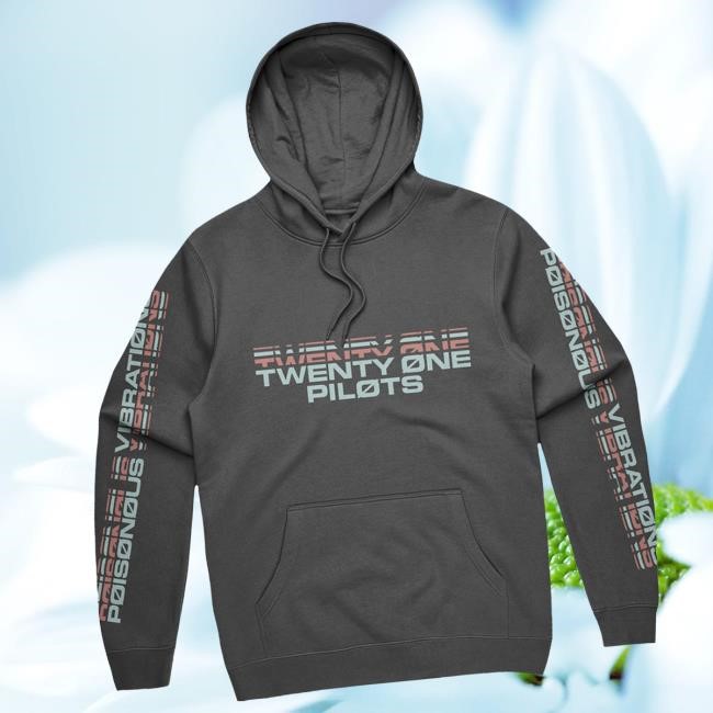 Twenty One Pilots Merch Store Poisonous Vibes Hoodie Black Hoodie
