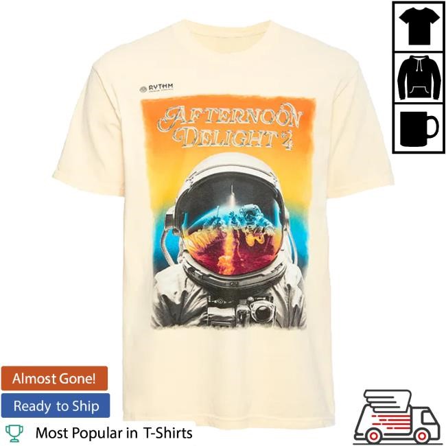 Official Rhythm Merch Rythm Afternoon Delight #4 Unisex Short Sleeve Crewneck Sweatshirt