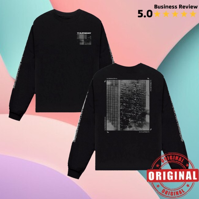Thursday Merch Missing Page Hotel Long Sleeve Shirt