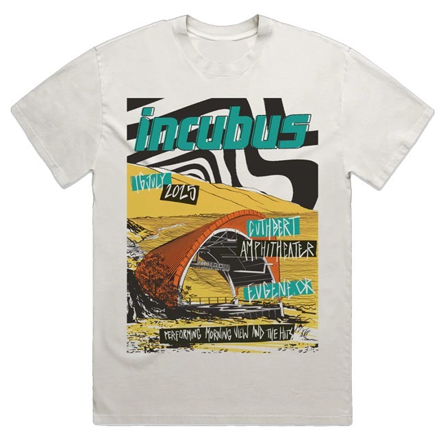 Incubus Merch Incubus Limited Edition Eugene 2025 Event Sweatshirt