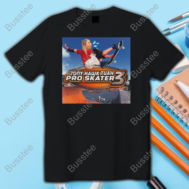 Tony Hawk Tuah Pro Skater 3 Hooded Sweatshirt