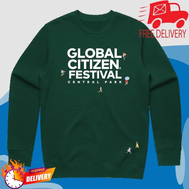 Global Citizen Store Gcf 2024 Line-Up Hooded Sweatshirt