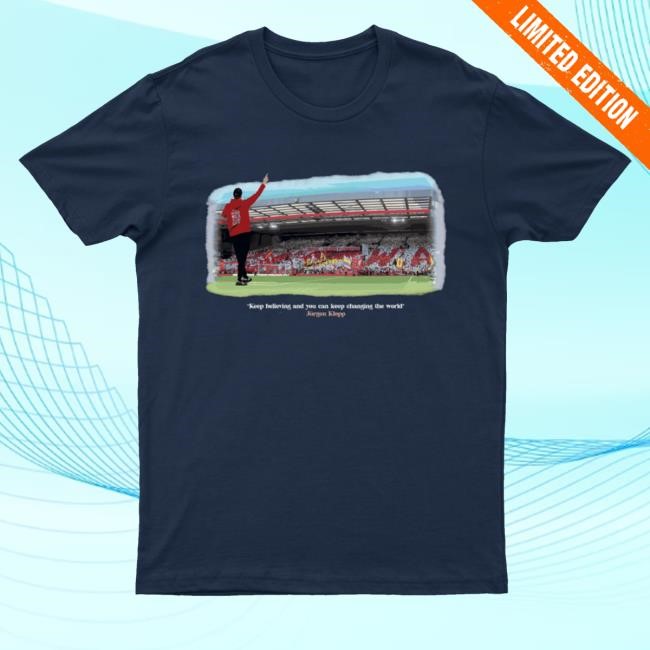 Theanfieldwrap Merch Keep Believing Sweatshirt