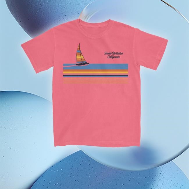 Official Islandviewoutfitters Store Set Sail Santa Barbara T-Shirt