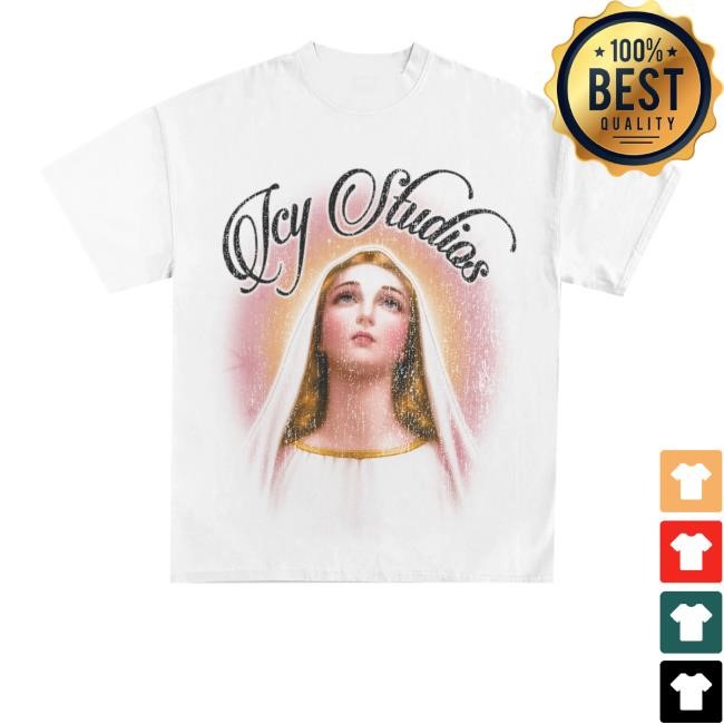 Wear Icy Merch Shop Store Virgin Mary Graphic T Shirt