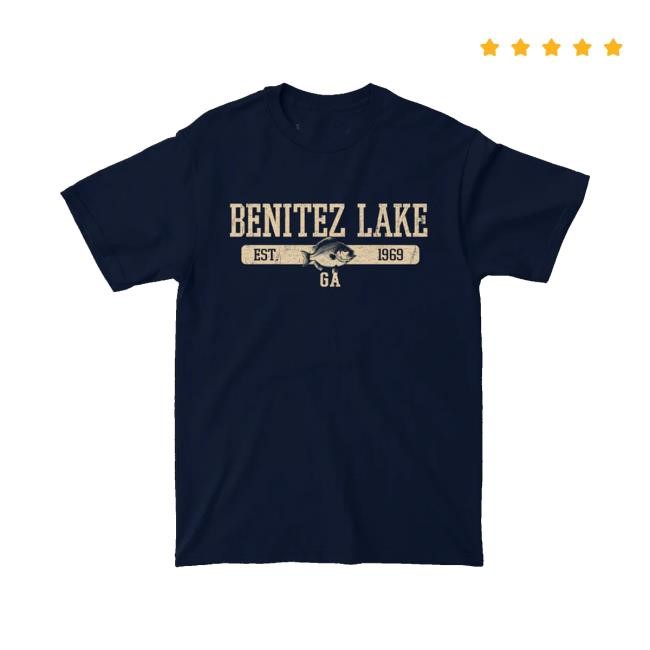 Baylen Levine Store Benitez Lake Navy Shirt