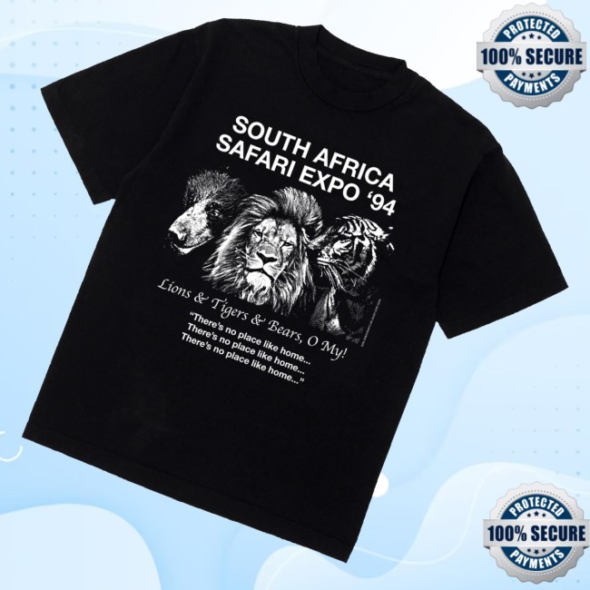 Official Earl Sweatshirt Merch Safari Expo Black Zip Hoodie