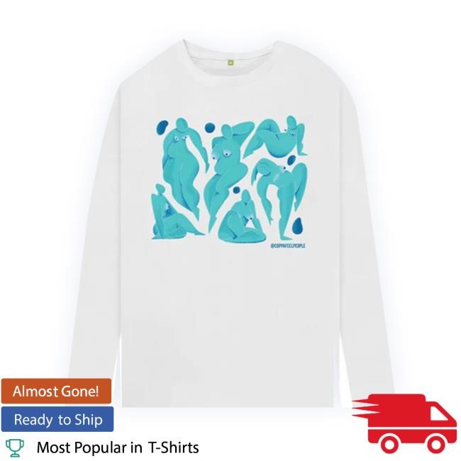 Coppafeel White Abstract Bodies Sweatshirt