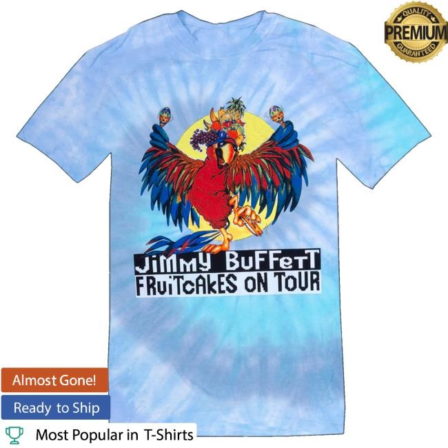 Jimmy Buffett Merch Store 1994 Fruitcakes Tour Vintage Tie Dye Tee Shirt