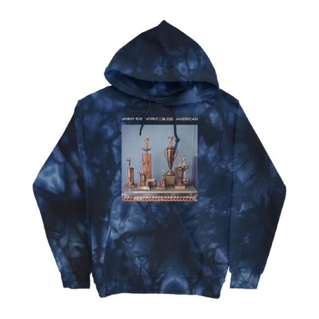 Original Bleed American Pullover T-Shirt (Crystal Navy Dye) Jimmy Eat World Store