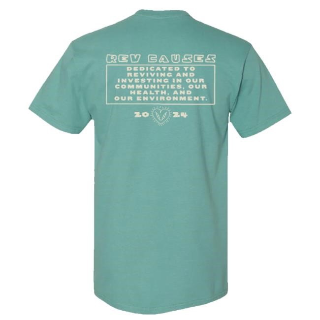 Official The Revivalists Official Merchandise Revcauses Concert Tee Shirt