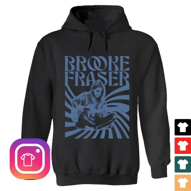 Brookefraser Merch Shop Store Brooke Fraser Black Portrait Sweatshirt