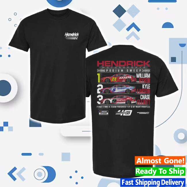 Original 1-2-3 Martinsville Hoodie William Byron Store
