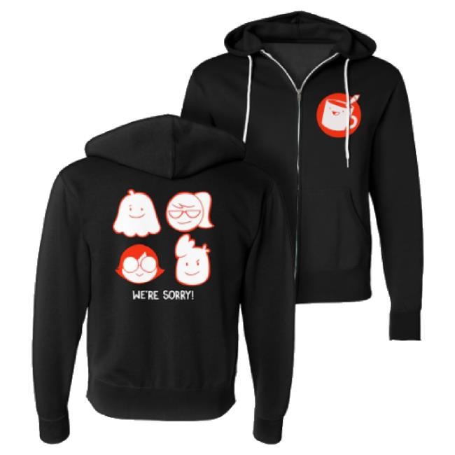 Official Drawfee Logo Hoodie Sweatshirt Dftba Shop Merch Store