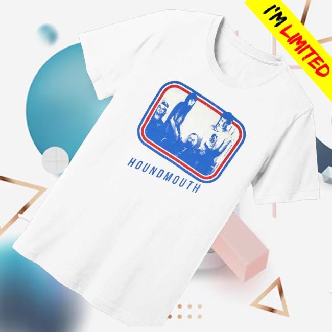 Official Houndmouth Merch Houndmouth Photo Shirt White