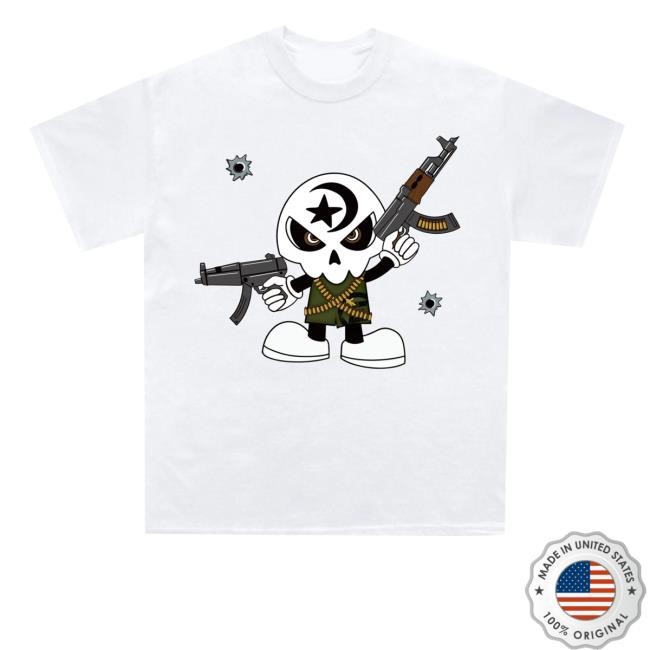 Ecosysla Merch Store Shop Skull Shooter Long Sleeve T Shirt