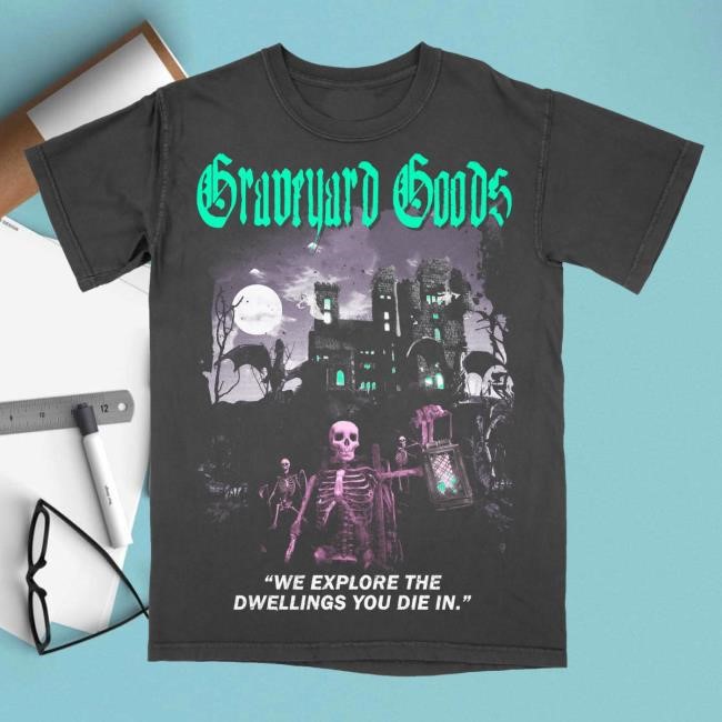 Official Graveyard Goods Merch Gg Castle Of Mold (Alternate Color Variant) Long Sleeve Shirt