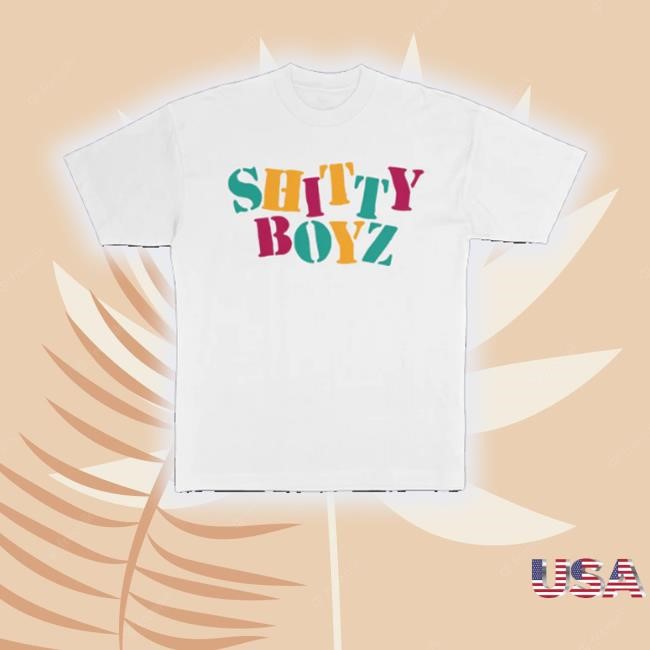 Official Trending Babytron Store Shittyboyz Stencil Crewneck Sweatshirt