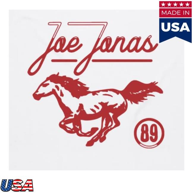Official Joe Jonas Merch Mustang 89 Ringer Hoodie Sweatshirt